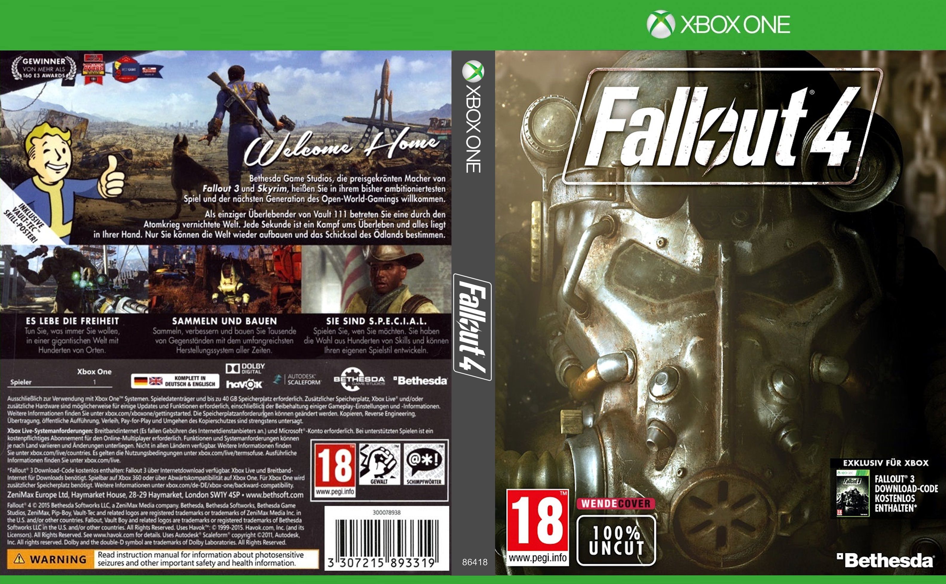 Xbox one fallout 4 разрешение (120) фото